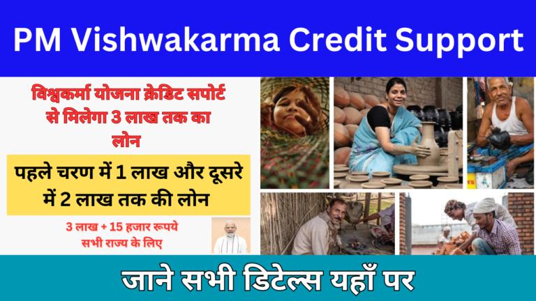 PM Vishwakarma Credit Support Apply Online